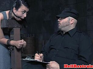 maledom whips restrained submissive