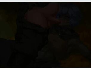 saria gets reclaimed in hentai cg