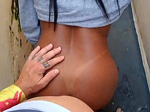 I love seeing her big ass in tight pants on the street