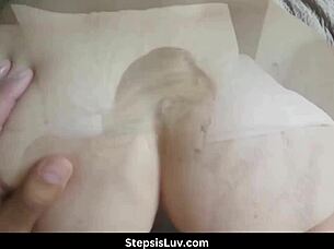 blonde stepsis zoe parker interacts with stepbro tony profane