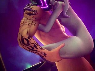 Huntress Fucks Captain In Hentai