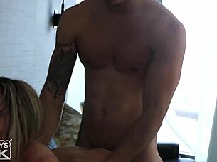 milf fucks alpha jock twice a month amazingly