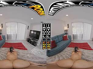 Stepmom Carmela Clutch Does Chores And Gets Fucked In VR