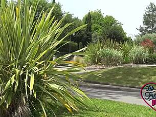 Candie Coquine, the brunette, realizes her fantasies