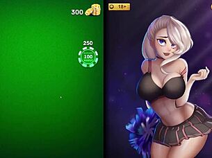 Hot cheerleader gets it rough