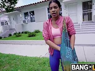 Maya Farrell College Girl Gives Blowjob And Rides Hard