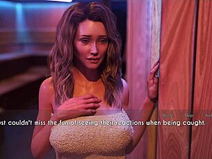 Wife and stepmother share big tits moments