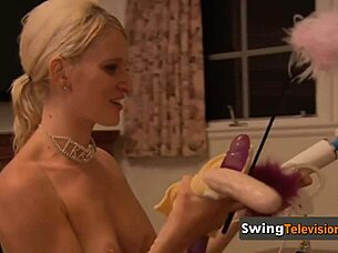 interviewer welcomes american couples for swingers group reality show casting.