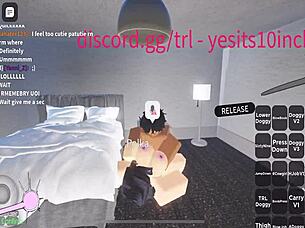 Rose engages in sex for 20 minutes, leading to cum in the game