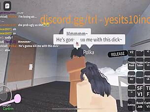 Rose engages in sex for 20 minutes, leading to cum in the game