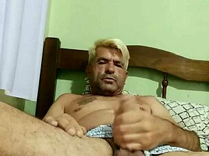 gay couple shares intimate moments