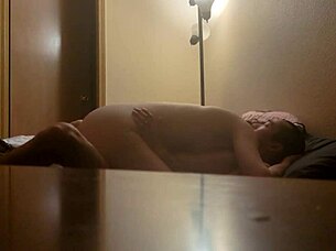 Amateur couple engages in blowjob and riding