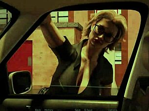 Shemale Driver in Hangover Story Gets Anal Action