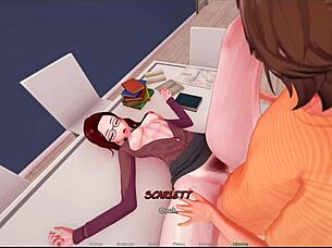 meeting my sister's friends, all with big cocks.