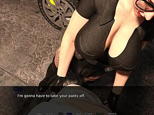 Shemale Driver in Hangover Story Gets Anal Action