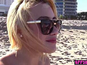 Naughty Bisexual Teen 18+ Bffs With Small Tits And Tattoos Give Blowjobs Before Riding Big Cocks