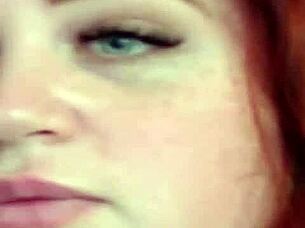 why does this russian redhead masturbate her chubby ass?