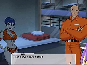 In something unlimited part 127, redhead dances with big ass, lesbian kissing big tits.