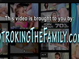 Blonde Teen Stepdaughters Get Pussy Eaten