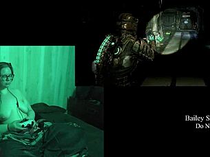 naked deadspace play through part 8 with tits long hair brunette big natural tits bbw fat natural tits big tits