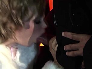 Two babes in lingerie rob mobsters during anal orgy with cumshots