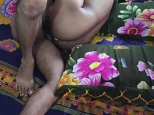 hanif and adori enjoy romantic couple time before partying at home in desi video