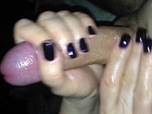 Do you like my handjob, mature guy?