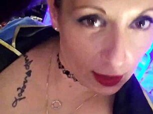 hey fans, check out our couple in costumes with big tits and ass