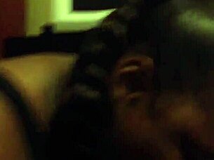 Sucking Deep On This Monster Black Cock