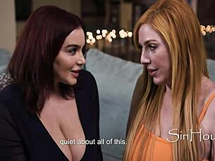 Bbw Redhead Pulls Uno Reverse on Cheating Nosy Neighbor