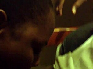 Sucking Deep On This Monster Black Cock