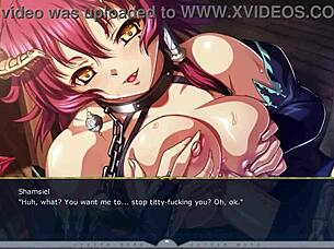 Kyonyuu Fantasy Shamsiel Scene 4 with titty fuck teasing