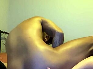 Ella's Heart Pounds As She Spreads Her Ass Open For Intense Licking