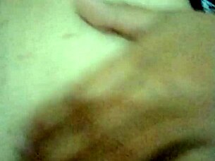 Wow, touching myself in grandmother's living room! So horny and risky.