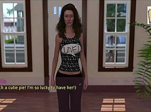 아내이자 계모 야한 애니 이야기