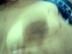 Wow, touching myself in grandmother's living room! So horny and risky.