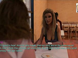 A wife and stepmother anime tale