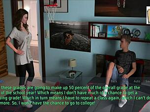 A wife and stepmother anime tale