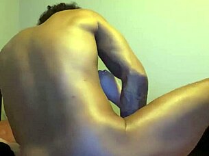 Ella's Heart Pounds As She Spreads Her Ass Open For Intense Licking