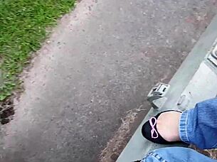 Intimate amateur webcam fetish show