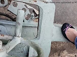 Intimate amateur webcam fetish show