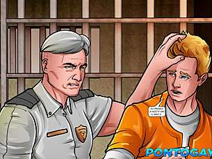 They searched the virgin ass behind bars and got a surprise?