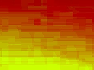 A husband watches his blonde wife enjoy a satisfying treat.