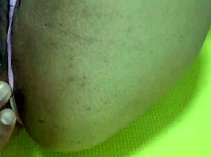 This latina milf was masturbating solo, her big ass shaking as amateurs watched.