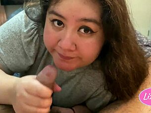 Getting my ass gaped with deepthroat blowjob before bedtime feels amazing