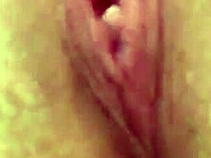 is the wife wet and masturbating?