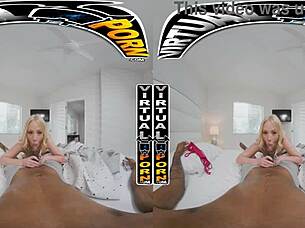 Dixie Lynn's deep interracial anal with big black cock