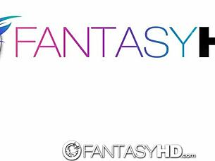 HOTTIE IN A GREEN DRESS WANTS TWO DICKS AT THE SAME TIME