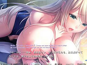 Bunny's Mama Daikou Service Route1 Scene6 With Subtitle 😊