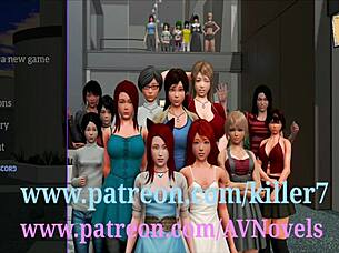 i explore my new family's big tits and ass in this homemade hentai adventure with erotic cartoon scenes